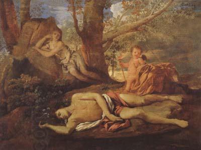 Nicolas Poussin E-cho and Narcissus (mk08)
